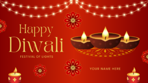 Happy Diwali images with Name Editor