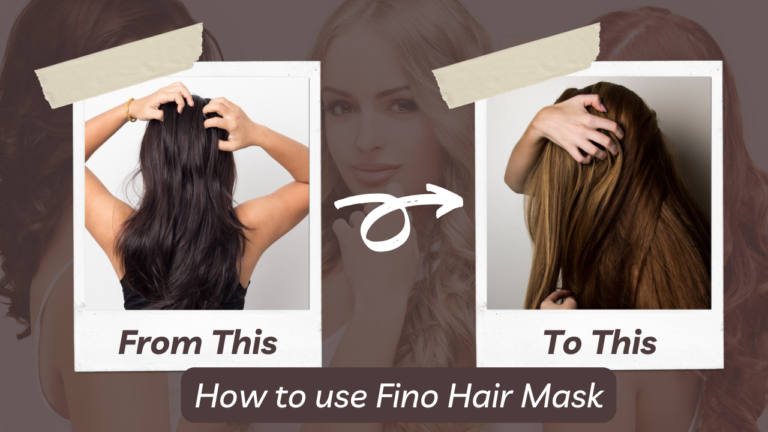 how to use fino hair mask